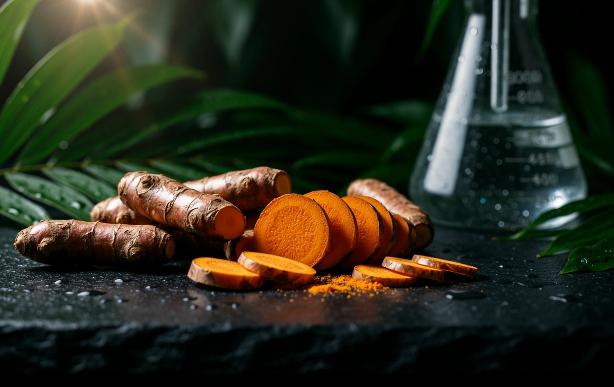 Macro detail of organic botanical origins
